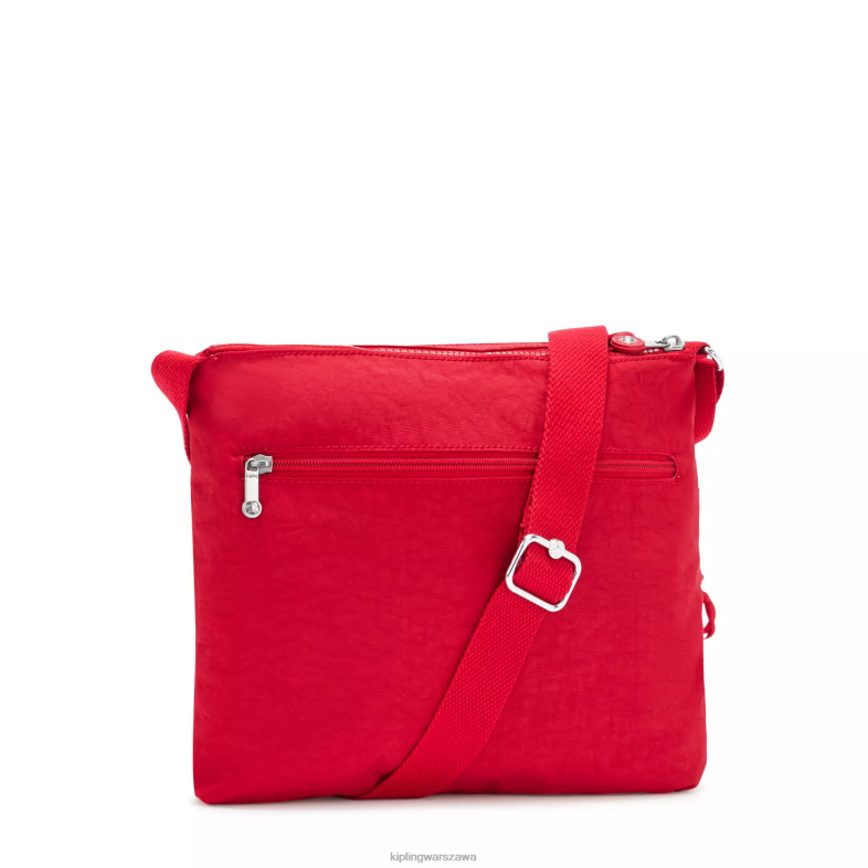 Kipling czerwony róż dla obu płci Alvar crossbody torba PXR6L137