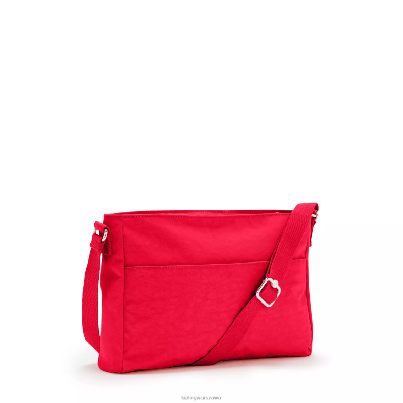 Kipling czerwony róż dla obu płci nowa torebka angie crossbody PXR6L171