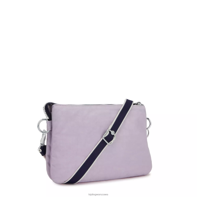 Kipling delikatny liliowy blok dla obu płci riritorba na ramię PXR6L128