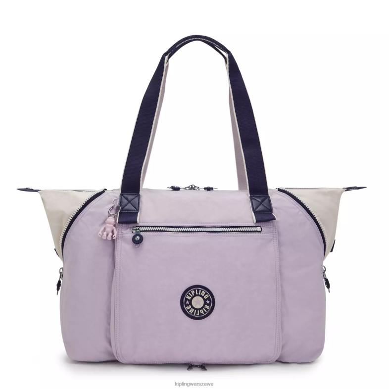 Kipling delikatny liliowy blok dla obu płci torba mtote z odnowy biologicznej PXR6L263