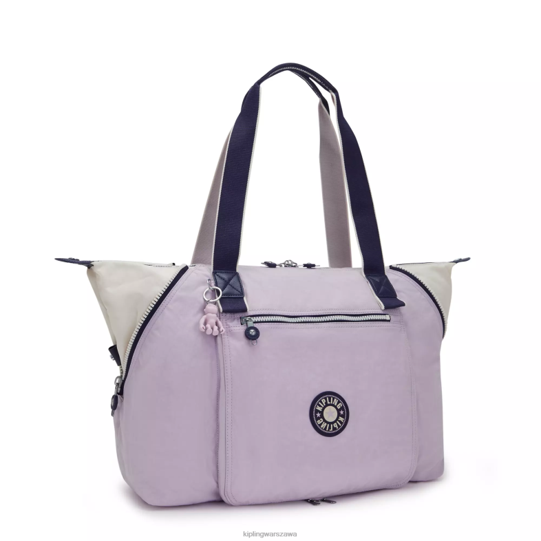 Kipling delikatny liliowy blok dla obu płci torba mtote z odnowy biologicznej PXR6L263