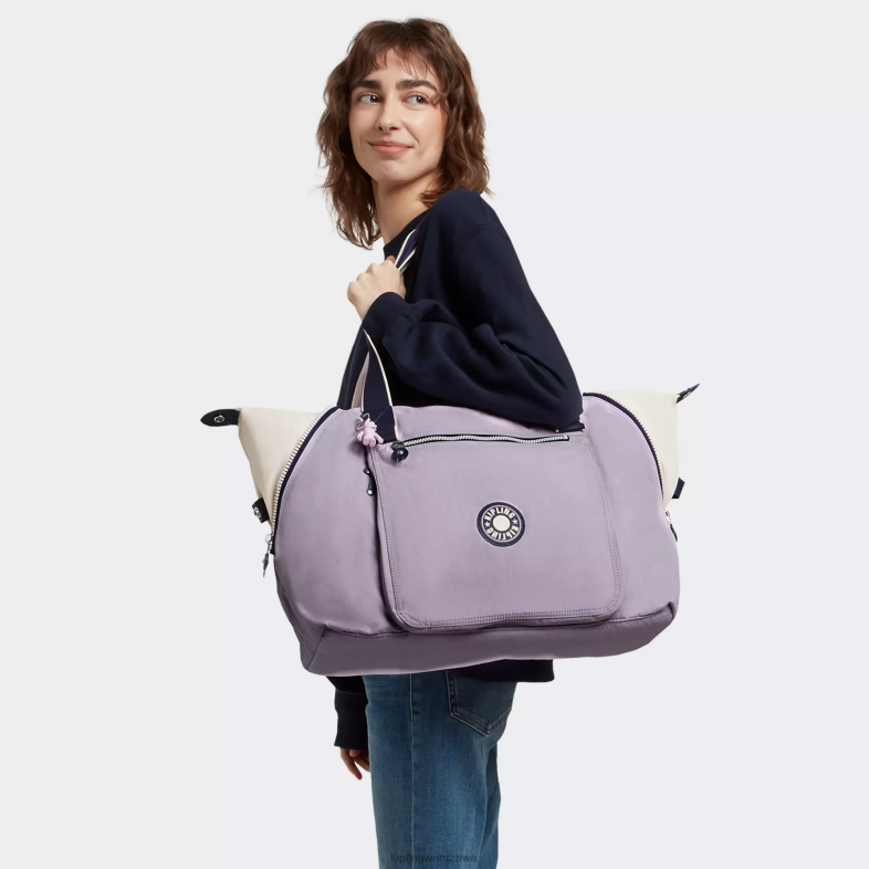 Kipling delikatny liliowy blok dla obu płci torba mtote z odnowy biologicznej PXR6L263