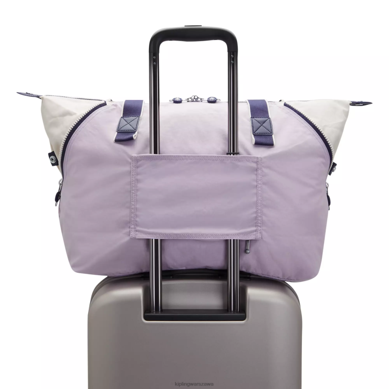 Kipling delikatny liliowy blok dla obu płci torba mtote z odnowy biologicznej PXR6L263