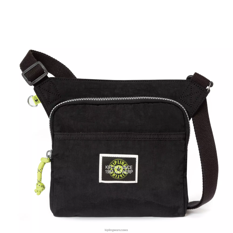 Kipling dolina czarna dla obu płci torba almirocrossbody PXR6L237