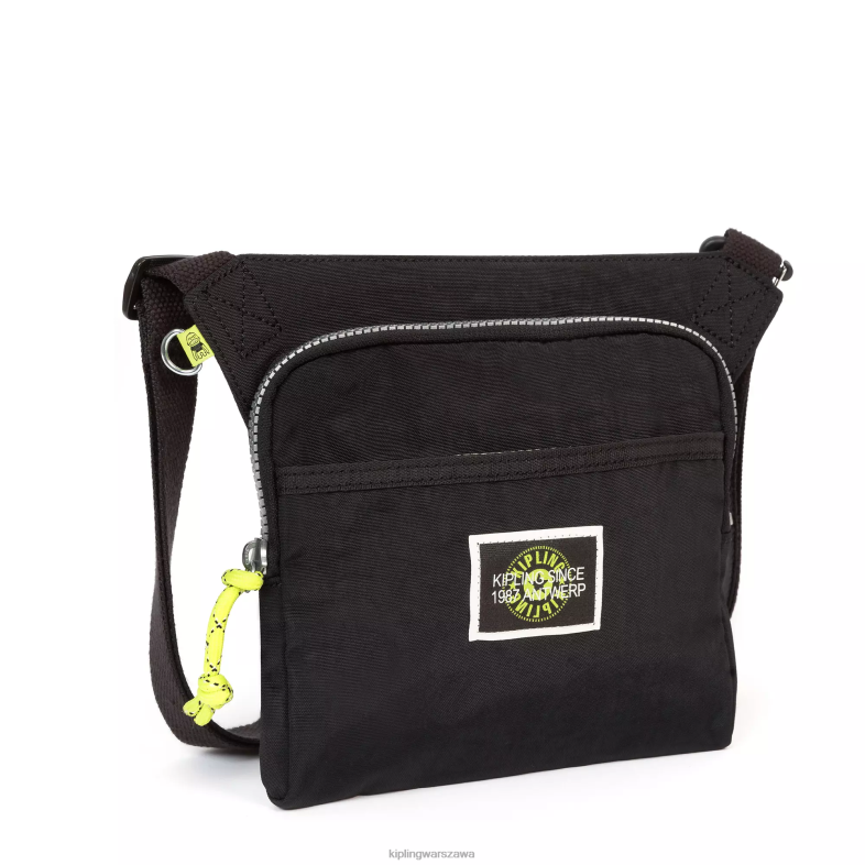 Kipling dolina czarna dla obu płci torba almirocrossbody PXR6L237