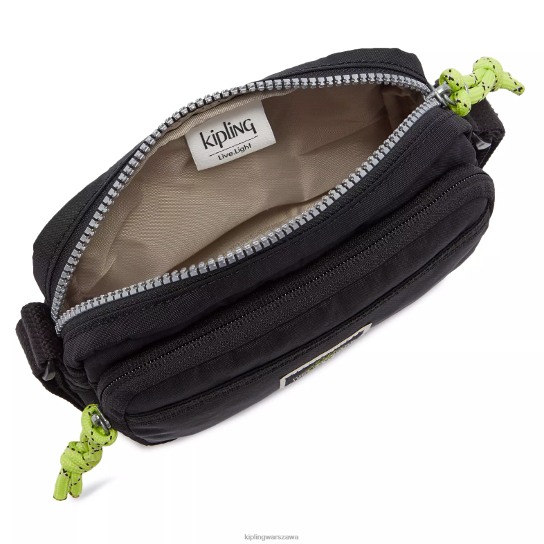 Kipling dolina czarna dla obu płci torba siskocrossbody PXR6L173