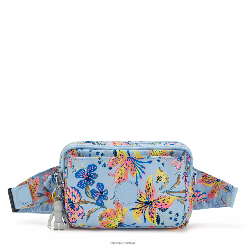 Kipling dzikie kwiaty dla obu płci Wielofunkcyjna torba na ramię abanu z wieloma nadrukami PXR6L323