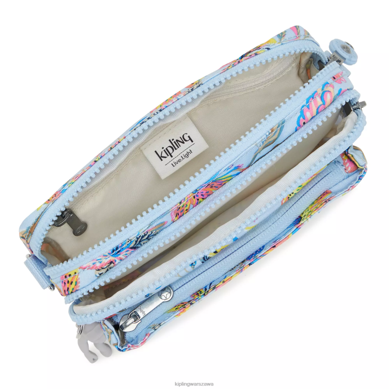 Kipling dzikie kwiaty dla obu płci Wielofunkcyjna torba na ramię abanu z wieloma nadrukami PXR6L323