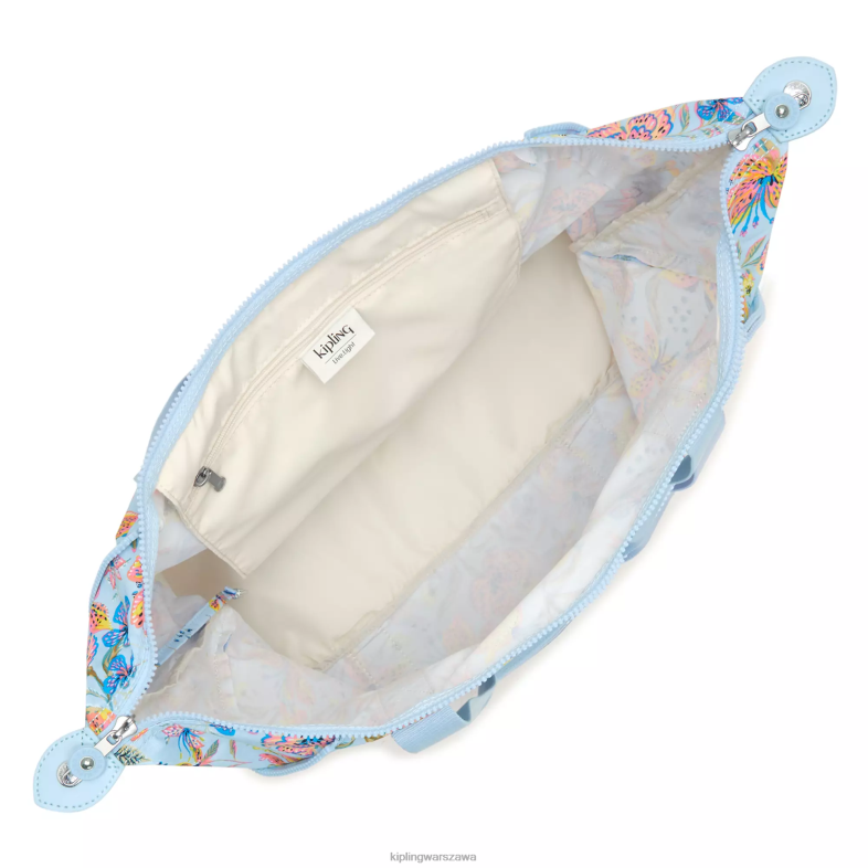 Kipling dzikie kwiaty dla obu płci torba na zakupy ze średnim nadrukiem PXR6L262