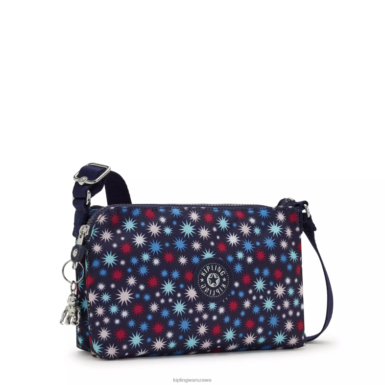 Kipling funkowe gwiazdki dla obu płci torba na ramię z chłopięcym nadrukiem PXR6L219