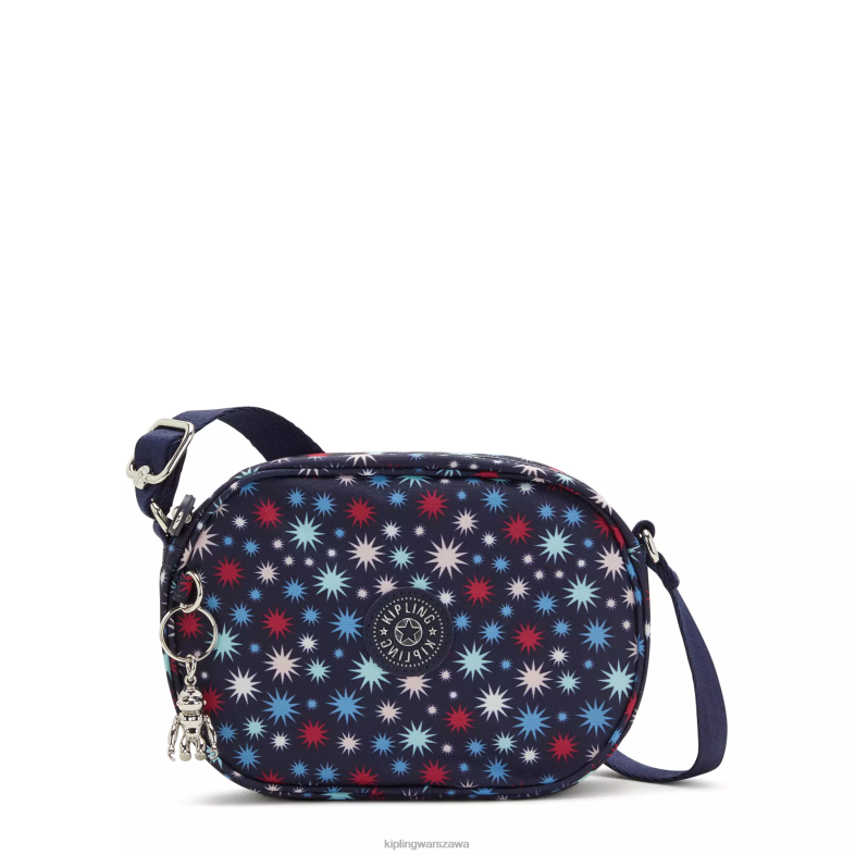 Kipling funkowe gwiazdki dla obu płci torba na ramię z klejnotami PXR6L220