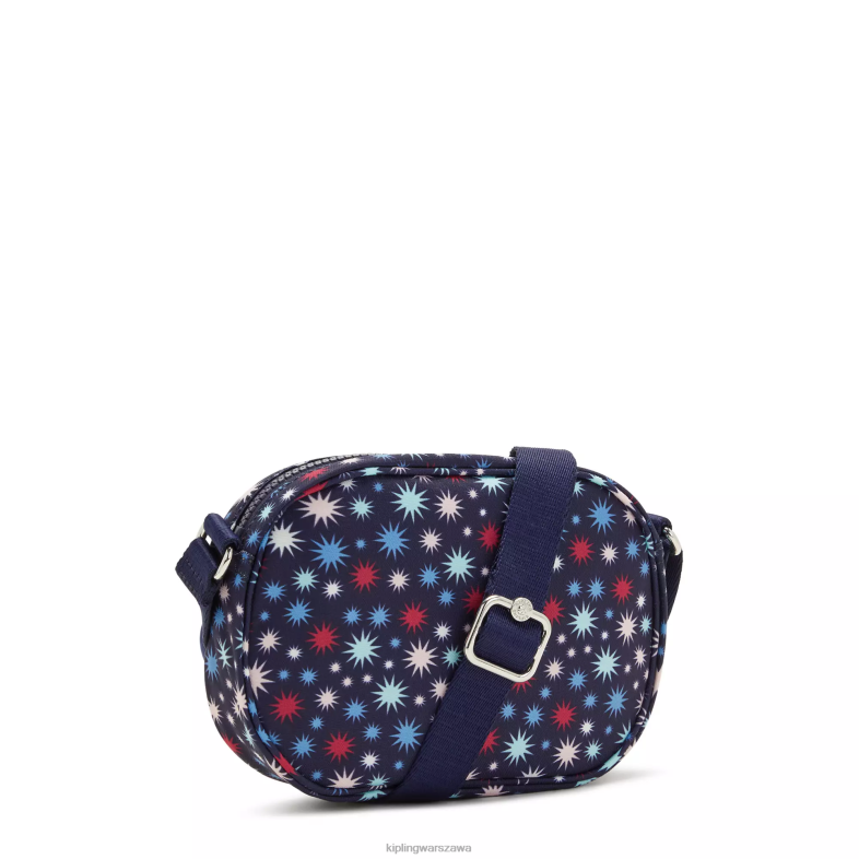 Kipling funkowe gwiazdki dla obu płci torba na ramię z klejnotami PXR6L220