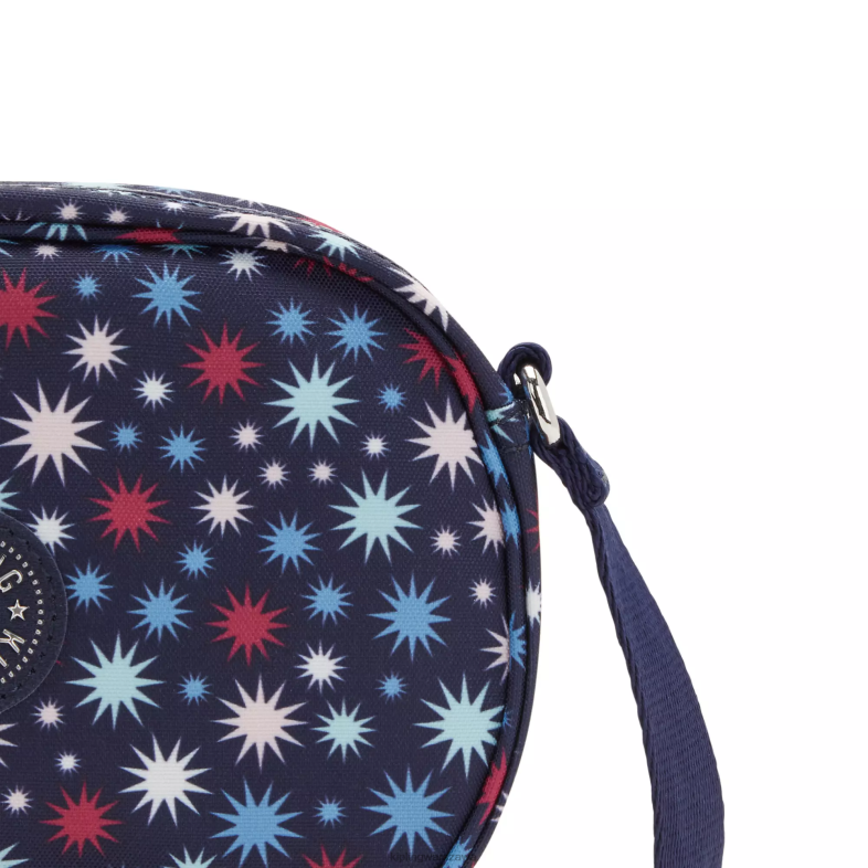 Kipling funkowe gwiazdki dla obu płci torba na ramię z klejnotami PXR6L220