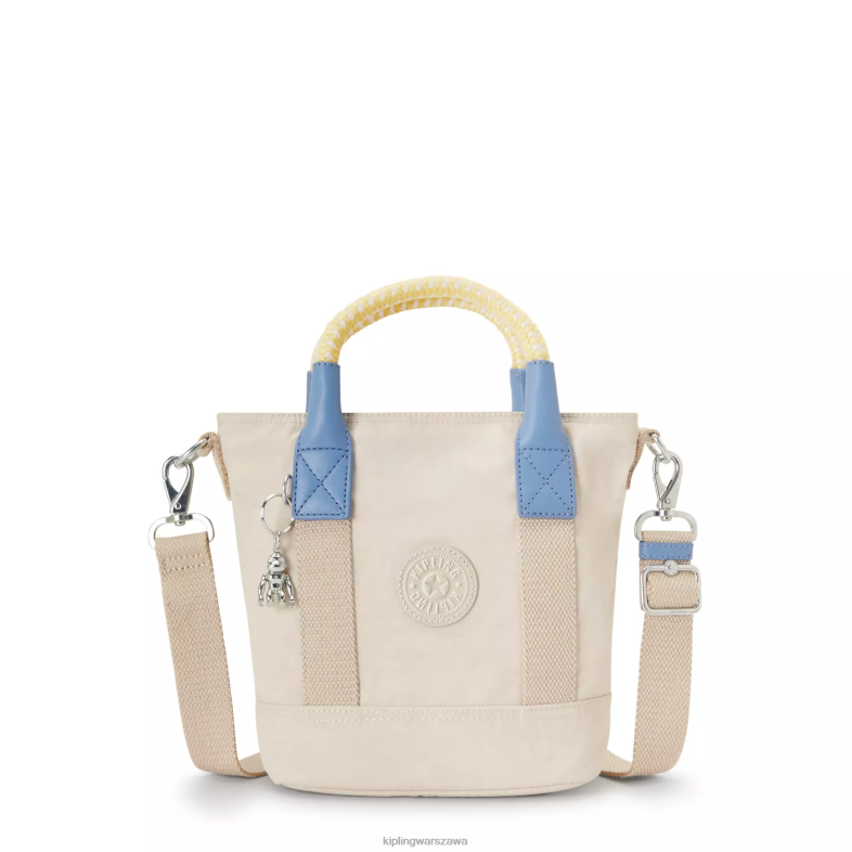 Kipling jasny piasek m dla obu płci torebka aniołek PXR6L62