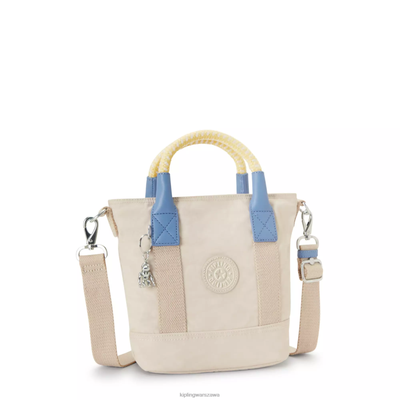 Kipling jasny piasek m dla obu płci torebka aniołek PXR6L62