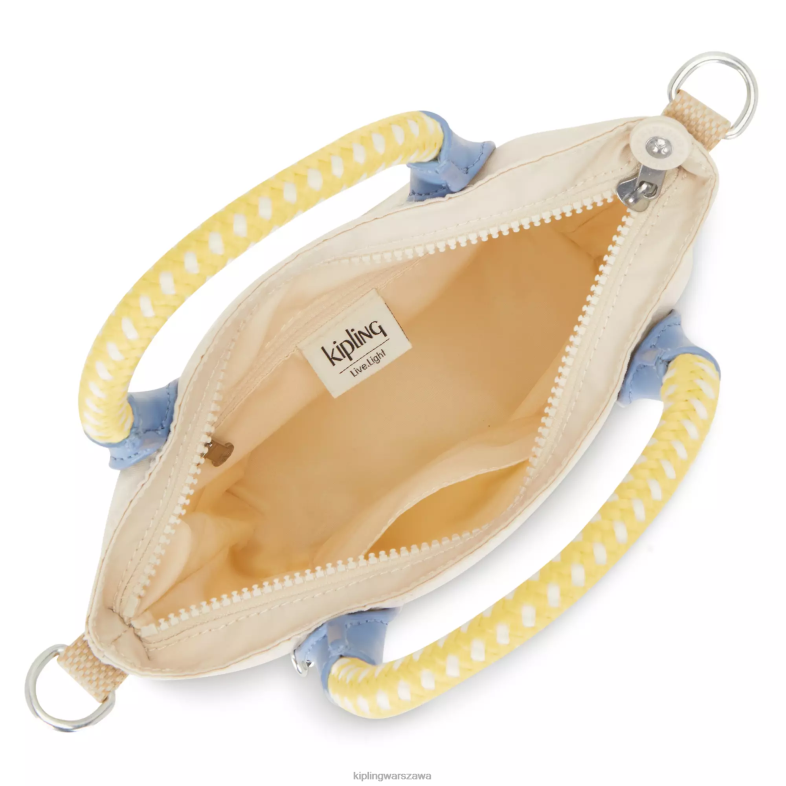 Kipling jasny piasek m dla obu płci torebka aniołek PXR6L62
