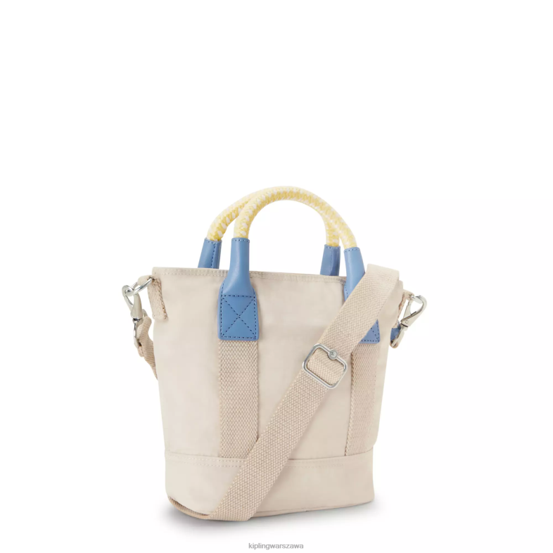 Kipling jasny piasek m dla obu płci torebka aniołek PXR6L62