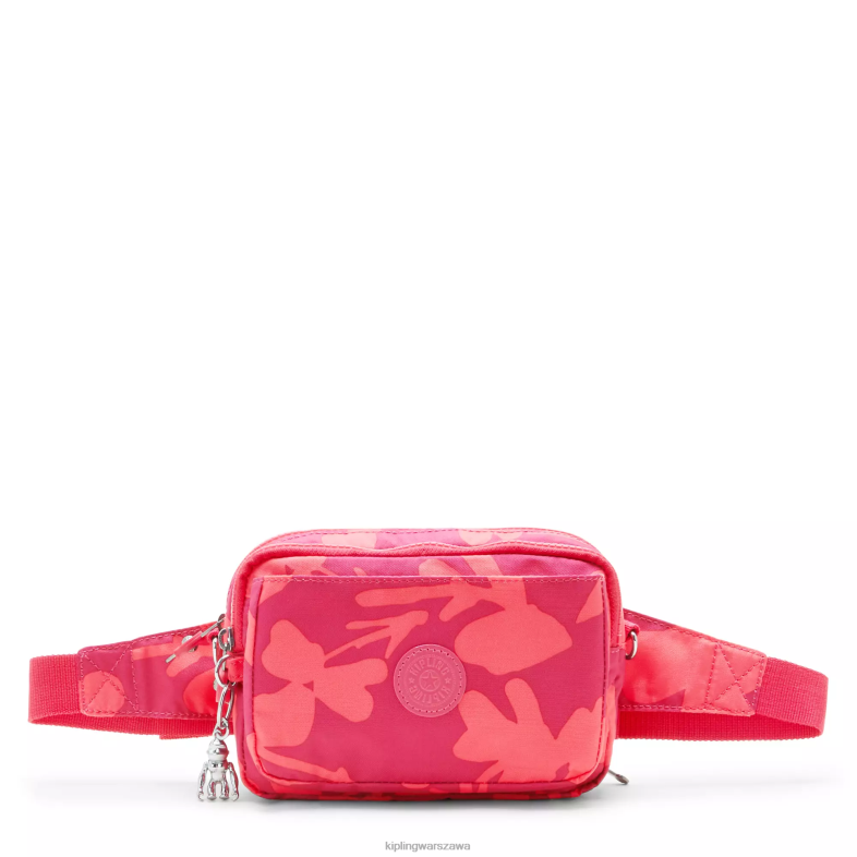 Kipling kwiat koralowca dla obu płci Wielofunkcyjna torba na ramię abanu z wieloma nadrukami PXR6L320
