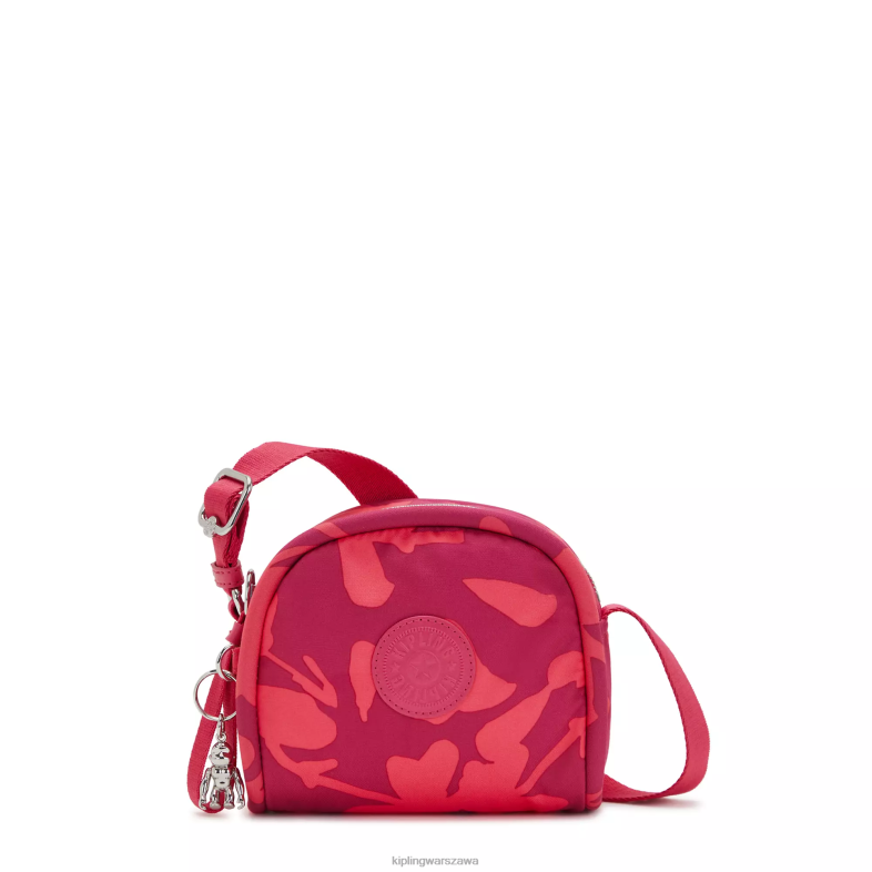 Kipling kwiaty koralowców dla obu płci jesperprinted torba na ramię PXR6L189