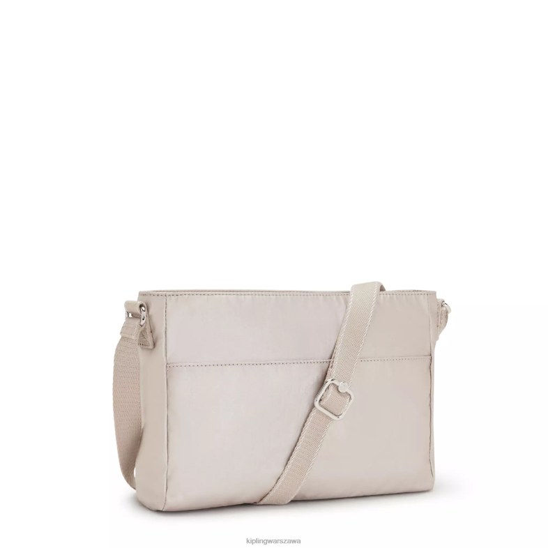 Kipling metaliczny blask dla obu płci nowa angiemetaliczna torebka na ramię PXR6L231