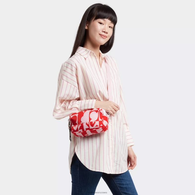 Kipling minju multi print dla obu płci Milaminju Kim torba na ramię PXR6L43