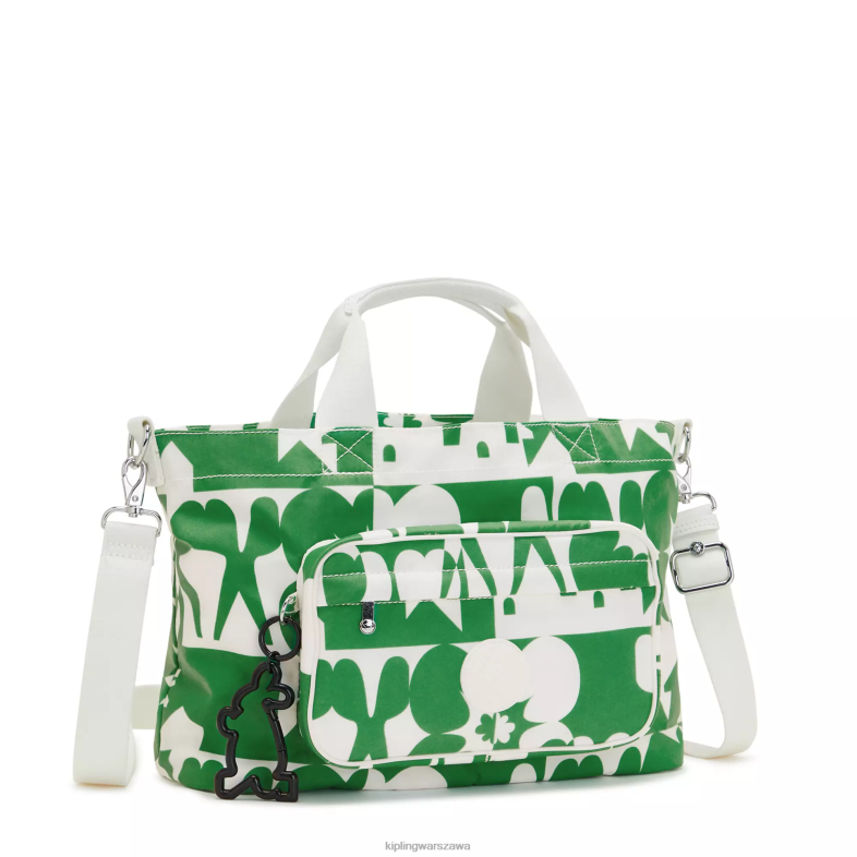 Kipling minju multi print dla obu płci Torba na ramię Jihoonminju Kim PXR6L271