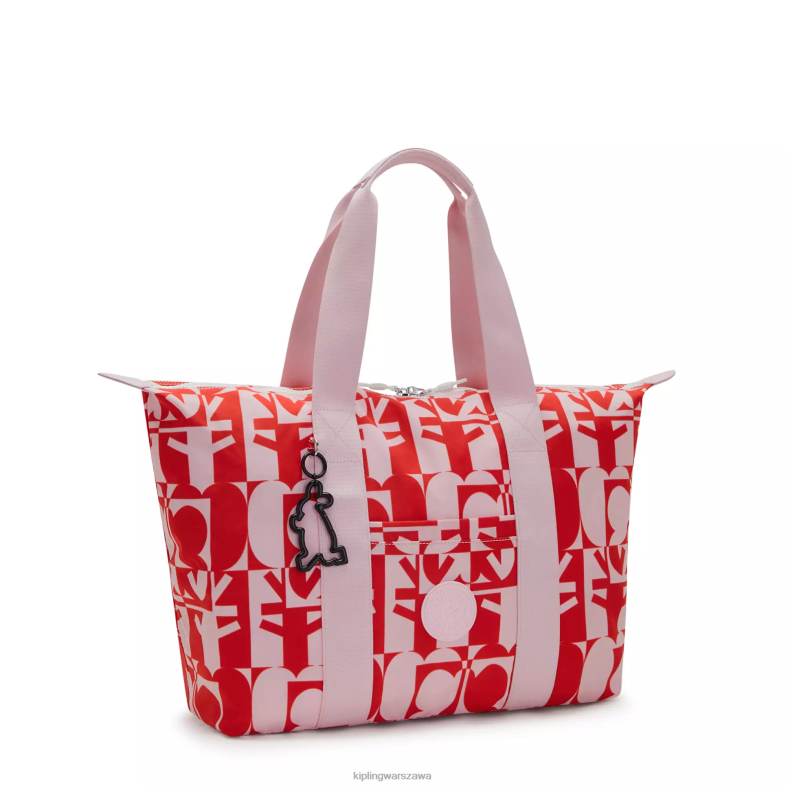 Kipling minju multi print dla obu płci art medium minju kim torba na ramię PXR6L270