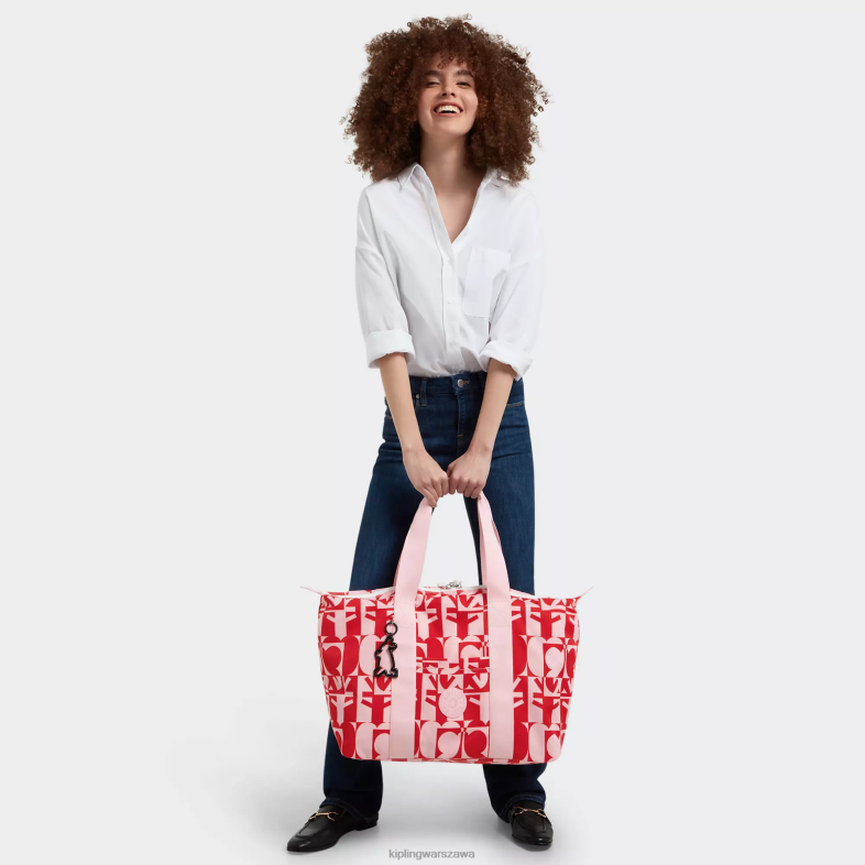 Kipling minju multi print dla obu płci art medium minju kim torba na ramię PXR6L270