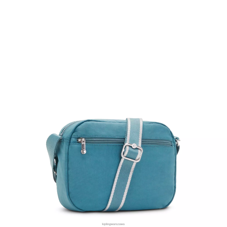 Kipling morska turkusowa dla obu płci torba na ramię Patti PXR6L217