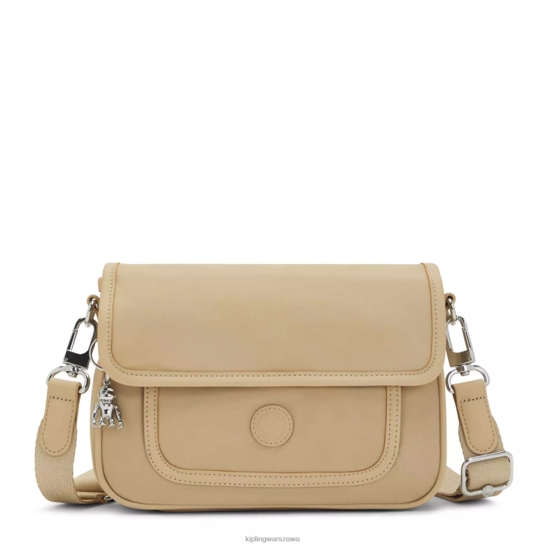 Kipling naturalny beżowy dla obu płci Mała torebka na ramię firmy Inaki PXR6L180