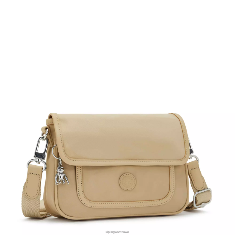 Kipling naturalny beżowy dla obu płci Mała torebka na ramię firmy Inaki PXR6L180
