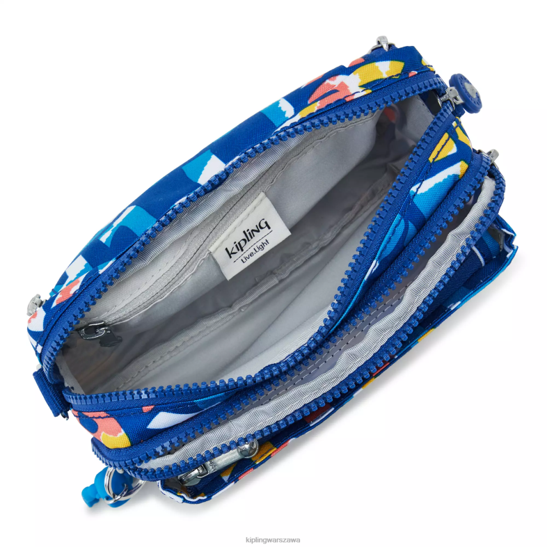 Kipling neonowy kipling dla obu płci Wielofunkcyjna torba na ramię abanu z wieloma nadrukami PXR6L321