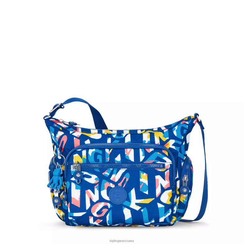 Kipling neonowy kipling dla obu płci mała torba na ramię gabbie PXR6L146