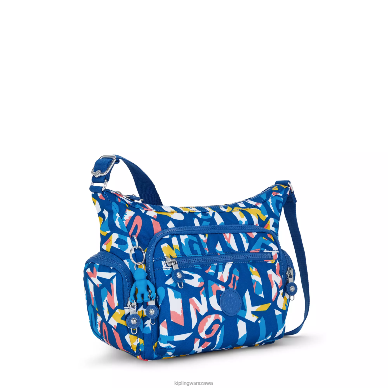 Kipling neonowy kipling dla obu płci mała torba na ramię gabbie PXR6L146