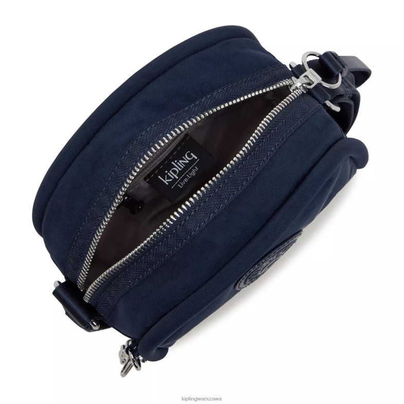 Kipling niebieski niebieski 2 dla obu płci jespertorba na ramię PXR6L208