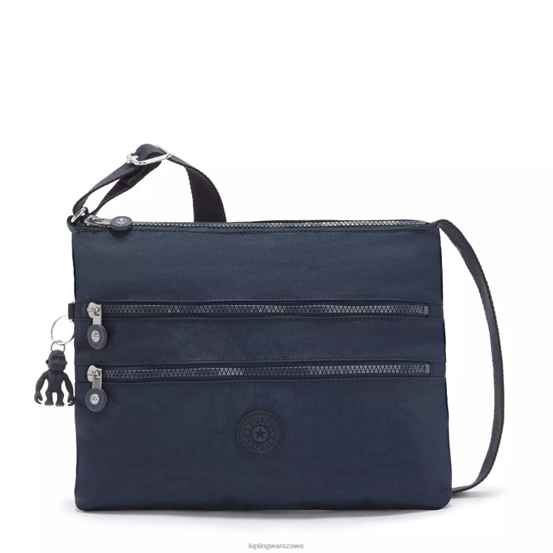 Kipling niebieski niebieski dla obu płci Alvar crossbody torba PXR6L136