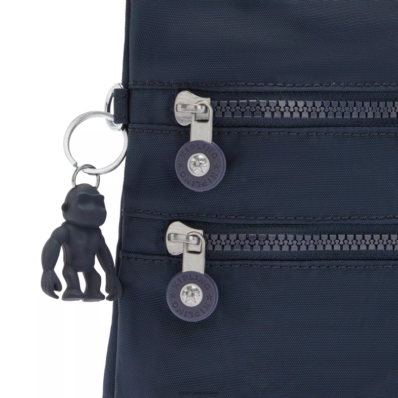 Kipling niebieski niebieski dla obu płci Alvar crossbody torba PXR6L136