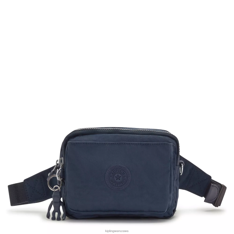Kipling niebieski niebieski dla obu płci Wielofunkcyjna torba na ramię abanu PXR6L120