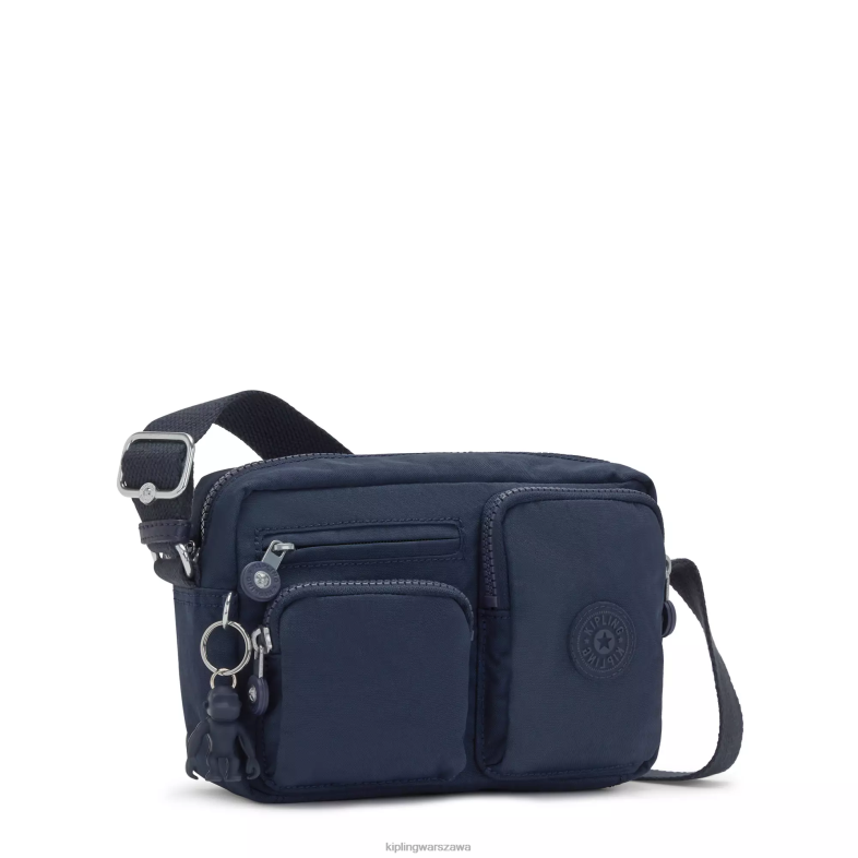 Kipling niebieski niebieski dla obu płci albena przez ramię PXR6L228