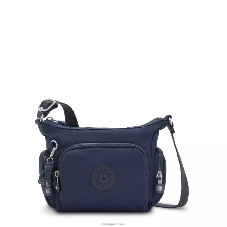 Kipling niebieski niebieski dla obu płci mała torba na ramię Gabbie PXR6L20
