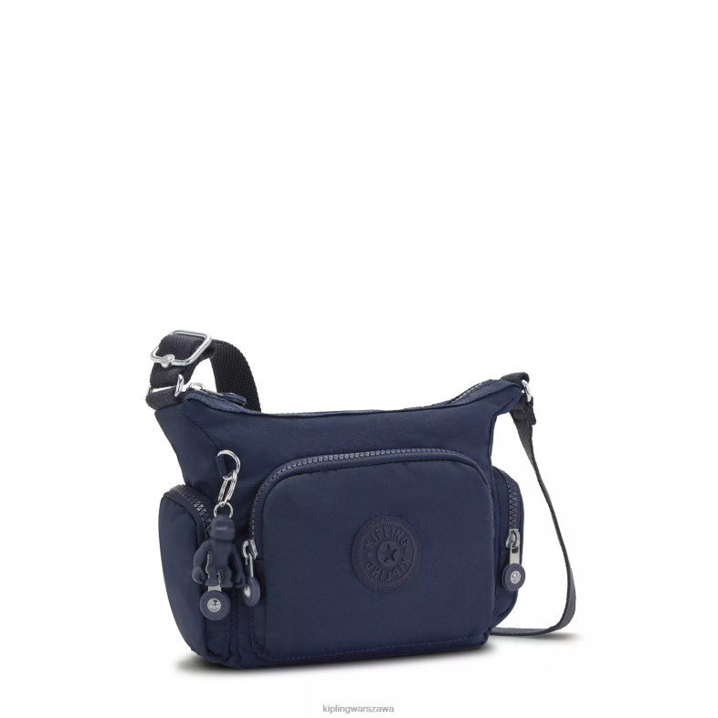 Kipling niebieski niebieski dla obu płci mała torba na ramię Gabbie PXR6L20