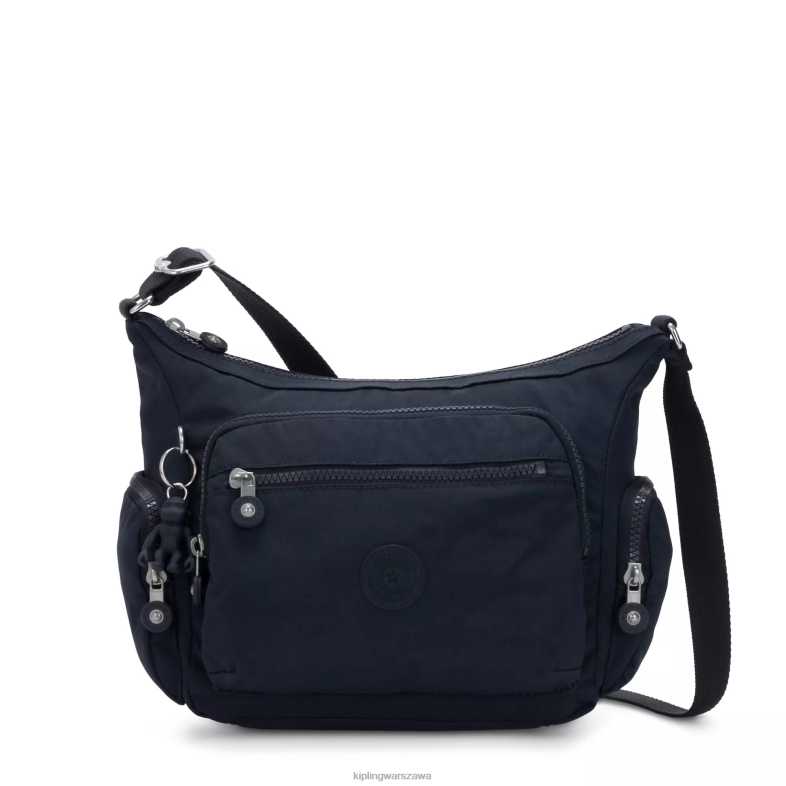 Kipling niebieski niebieski dla obu płci mała torba na ramię gabbie PXR6L161