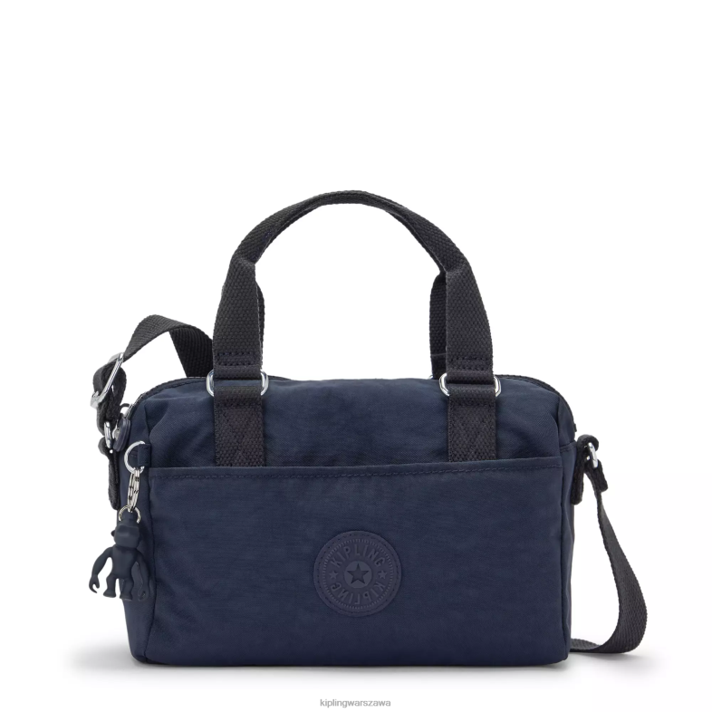 Kipling niebieski niebieski dla obu płci mini torebka folk PXR6L16