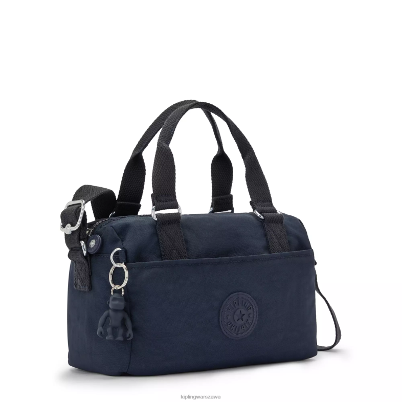 Kipling niebieski niebieski dla obu płci mini torebka folk PXR6L16