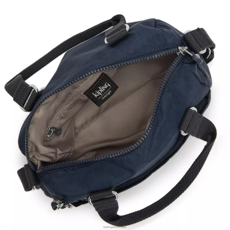 Kipling niebieski niebieski dla obu płci mini torebka folk PXR6L16
