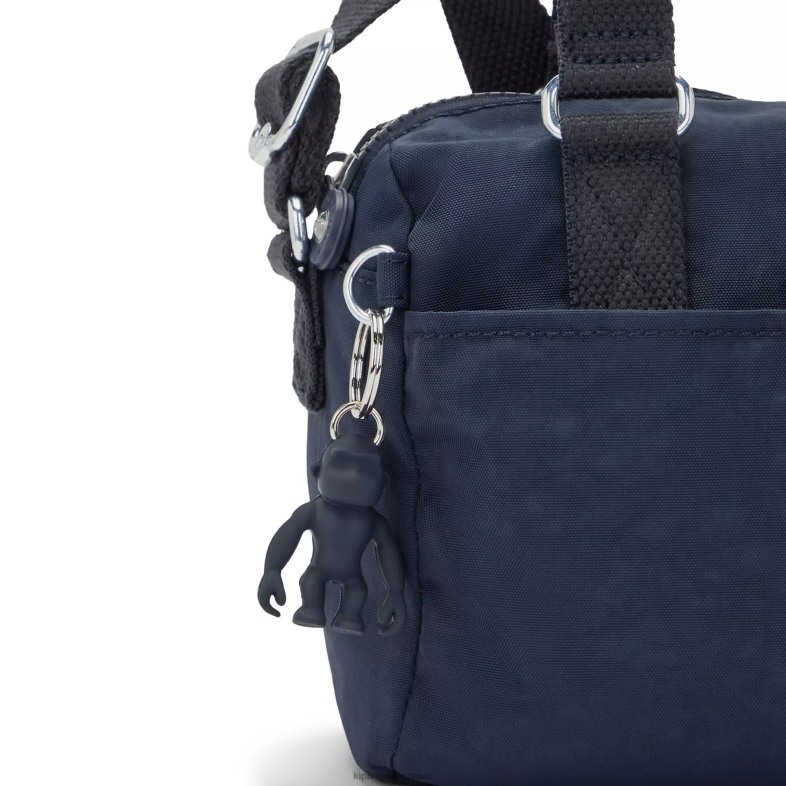 Kipling niebieski niebieski dla obu płci mini torebka folk PXR6L16