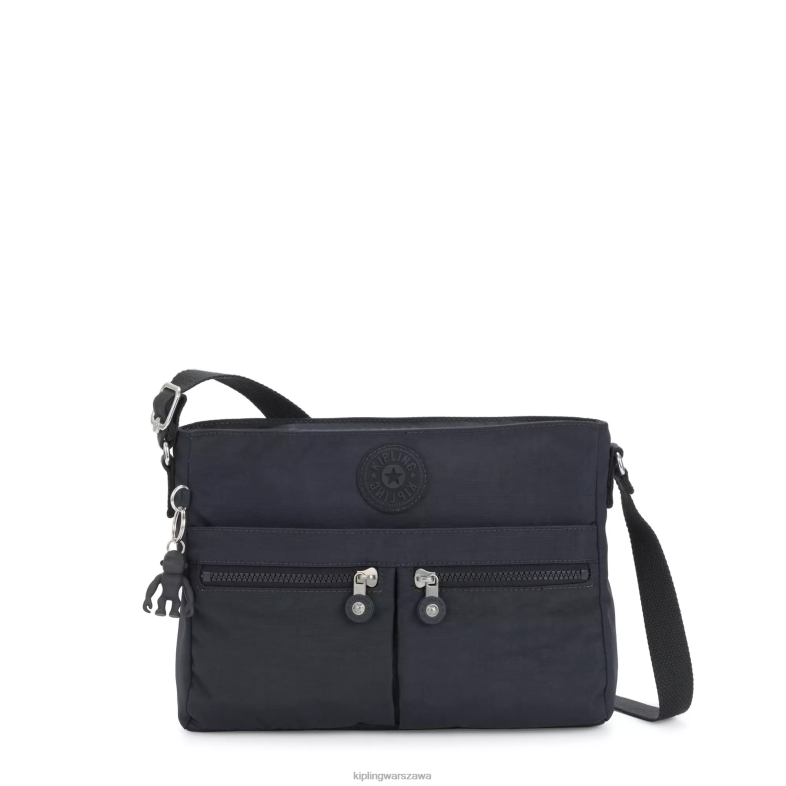 Kipling niebieski niebieski dla obu płci nowa torebka angie crossbody PXR6L169