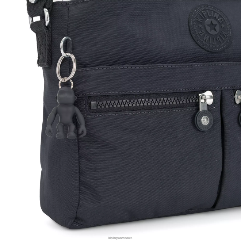 Kipling niebieski niebieski dla obu płci nowa torebka angie crossbody PXR6L169