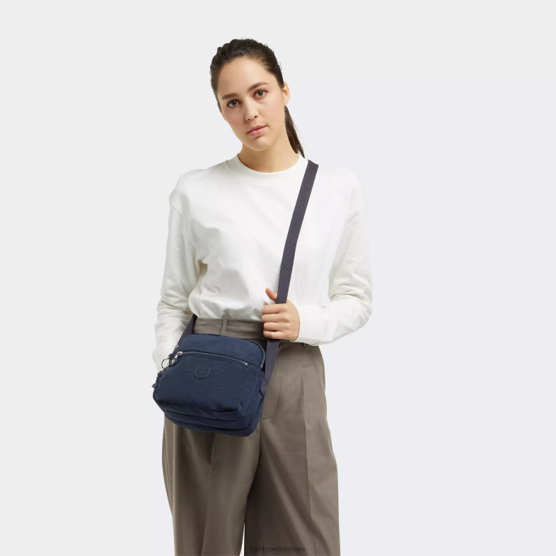 Kipling niebieski niebieski dla obu płci torba keefecrossbody PXR6L44