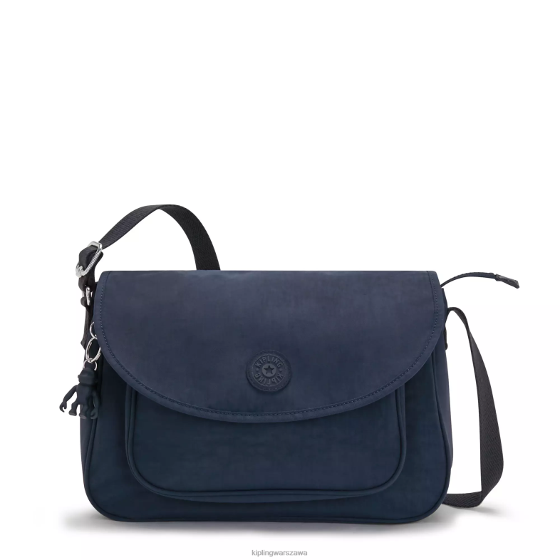 Kipling niebieski niebieski dla obu płci torba sunita przez ramię PXR6L149